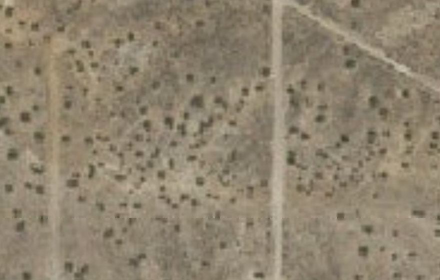 Aerial view of 0.5 acres in Sandoval County
